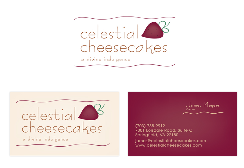 Celestial Cheesecakes identity