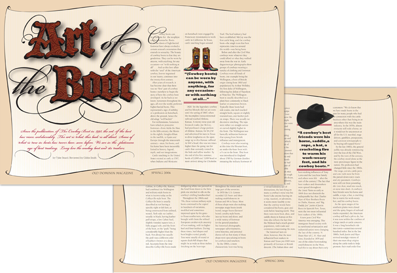 The Art of the Boot